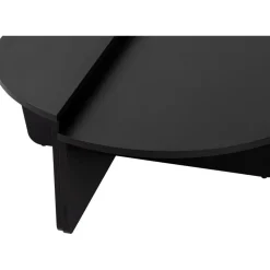 Orion soffbord 90 x 90 cm - Trä/svart