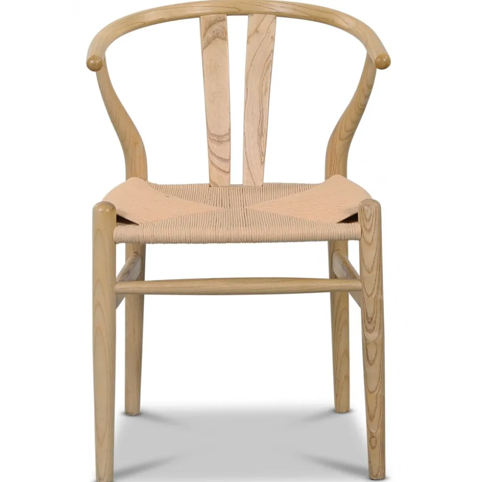 Oskar matstol i trä + Möbeltassar