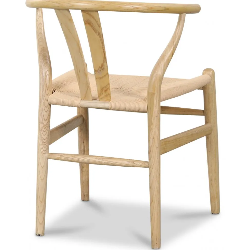 Oskar matstol i trä + Möbeltassar