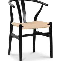 Oskar matstol svart + Möbeltassar