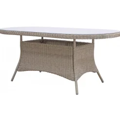 Ovalt trädgårdsbord Menton - 180x100 | Natur + Rengöringsmedel för utemöbler