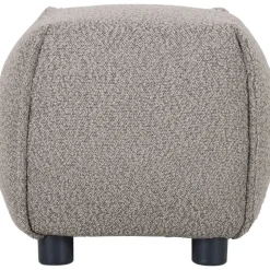 Pall 48x48 cm i mörkbeige bouclè