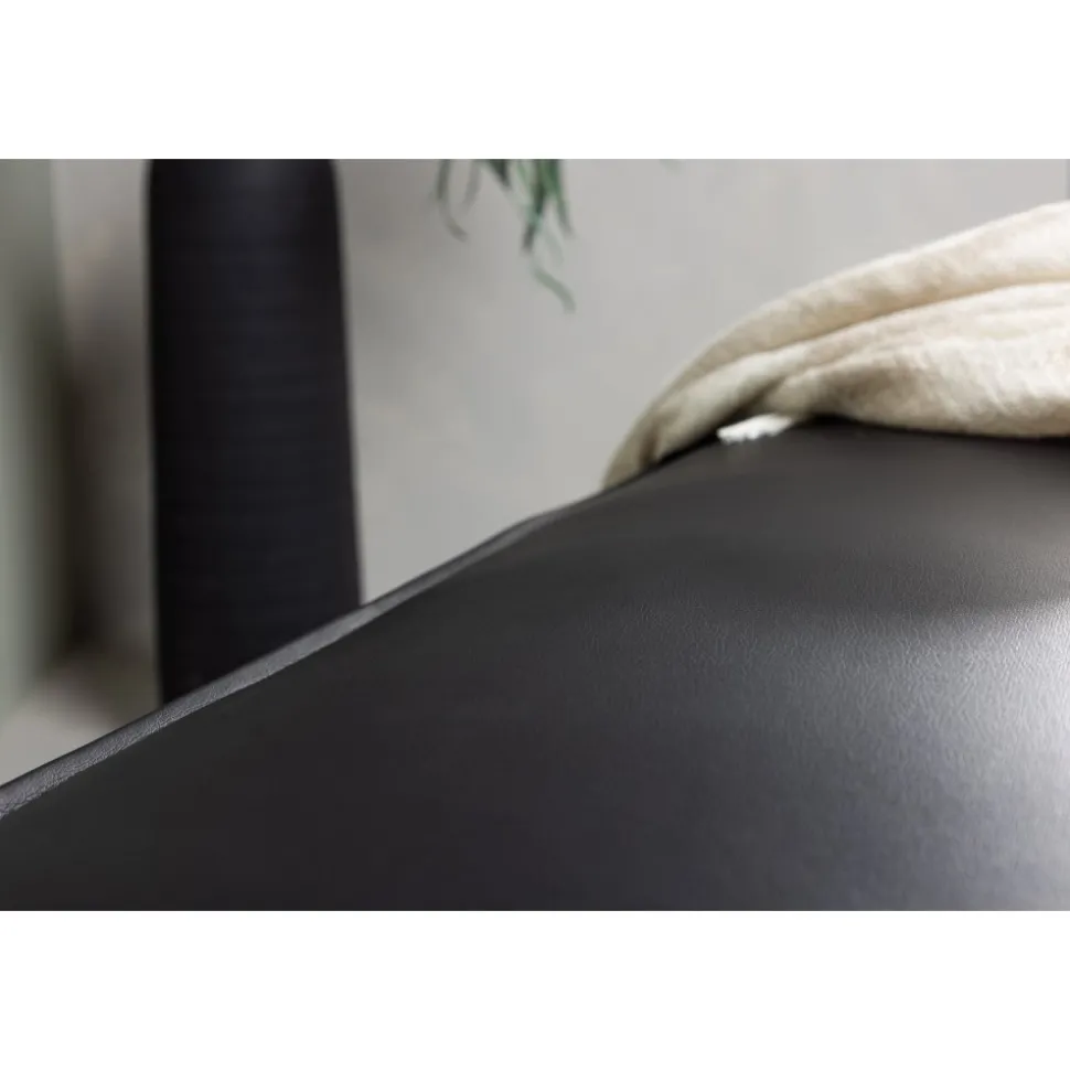 Palmero sittpuff - Svart