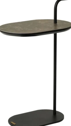 Pandora avlastningsbord 28 x 40 cm - Brun/marmorimitation