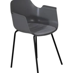 Paolo karmstol - Grå plast