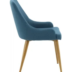 Paradis matstol - Blå/ek