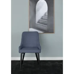 Paradis matstol - Blå/svart