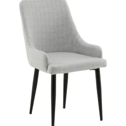 Paradis matstol - Ljusgrå/svart