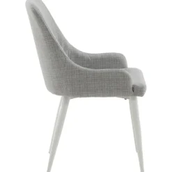 Paradis matstol - Ljusgrå/vit