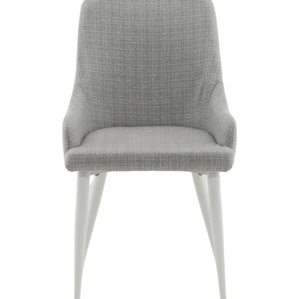 Paradis matstol - Ljusgrå/vit