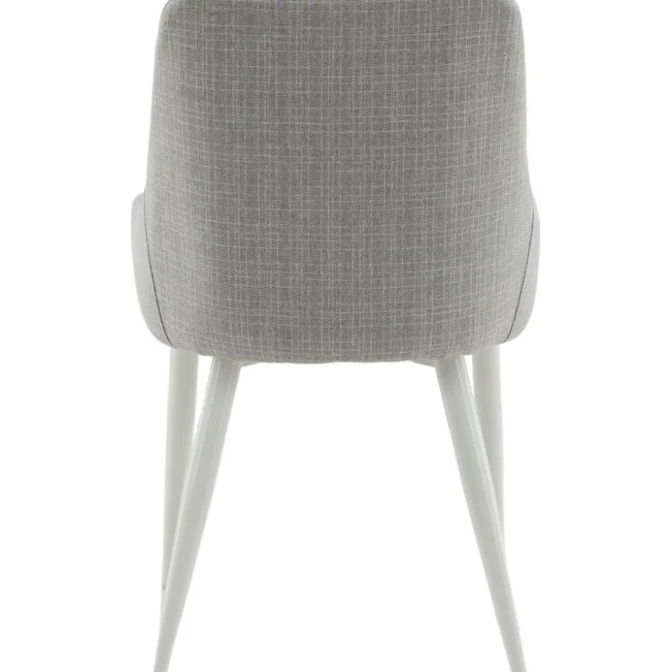 Paradis matstol - Ljusgrå/vit