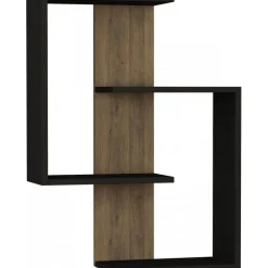 Paranoid vägghylla - Antracit/mörk ek