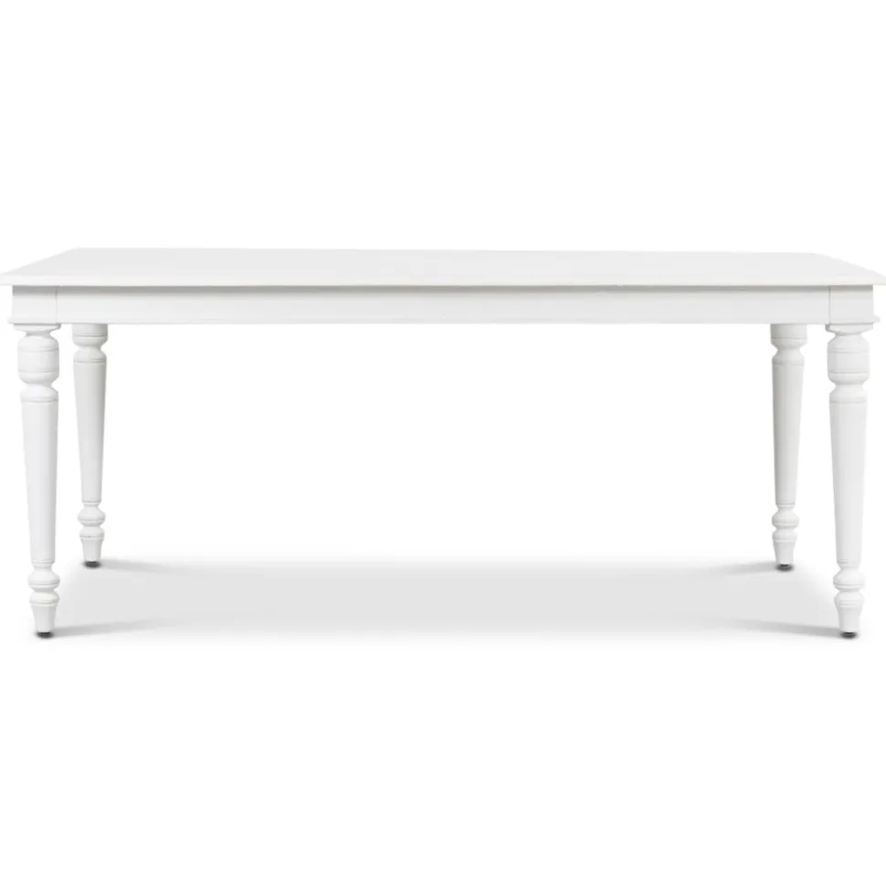 Paris matbord 180 cm - Vit