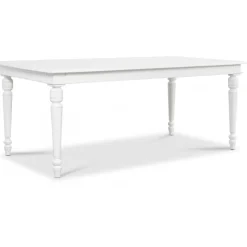 Paris matbord 180 cm - Vit + Textilrengöring för möbler