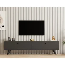 Paris TV-bänk - Antracit