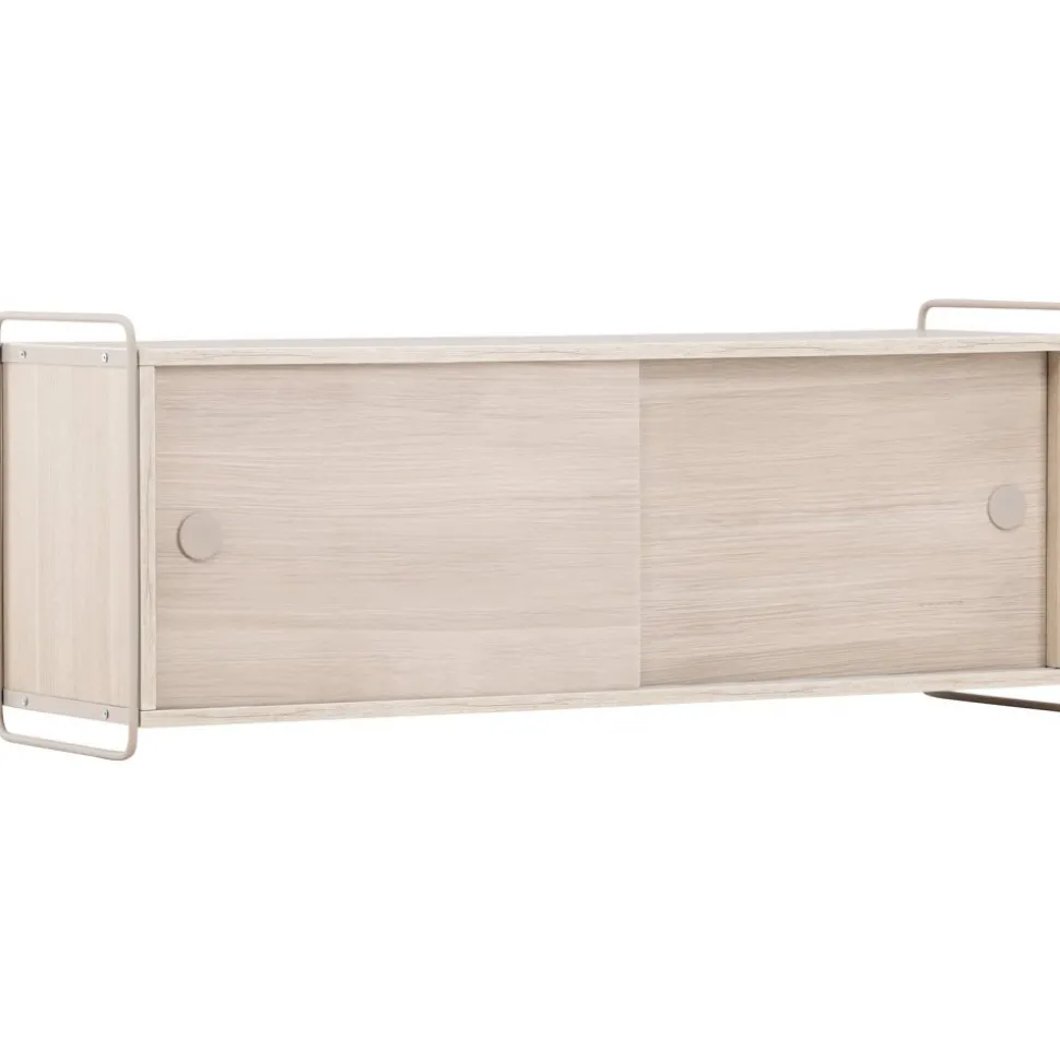 Paris väggskåp 48 x 122 cm - Beige/Whitewash