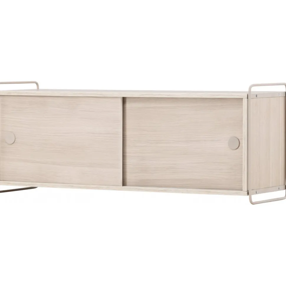 Paris väggskåp 48 x 122 cm - Beige/Whitewash