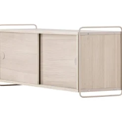 Paris väggskåp 48 x 122 cm - Beige/Whitewash