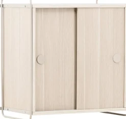 Paris väggskåp 68 x 60 cm - Beige/Whitewash