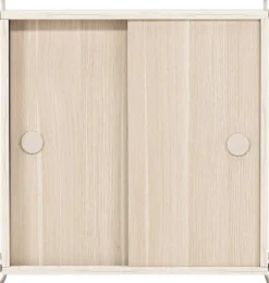 Paris väggskåp 68 x 60 cm - Beige/Whitewash