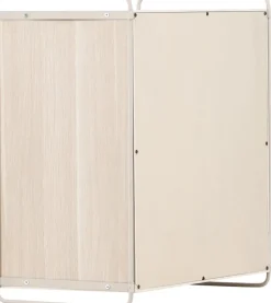 Paris väggskåp 68 x 60 cm - Beige/Whitewash