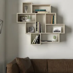 Parola vägghylla - Travertin