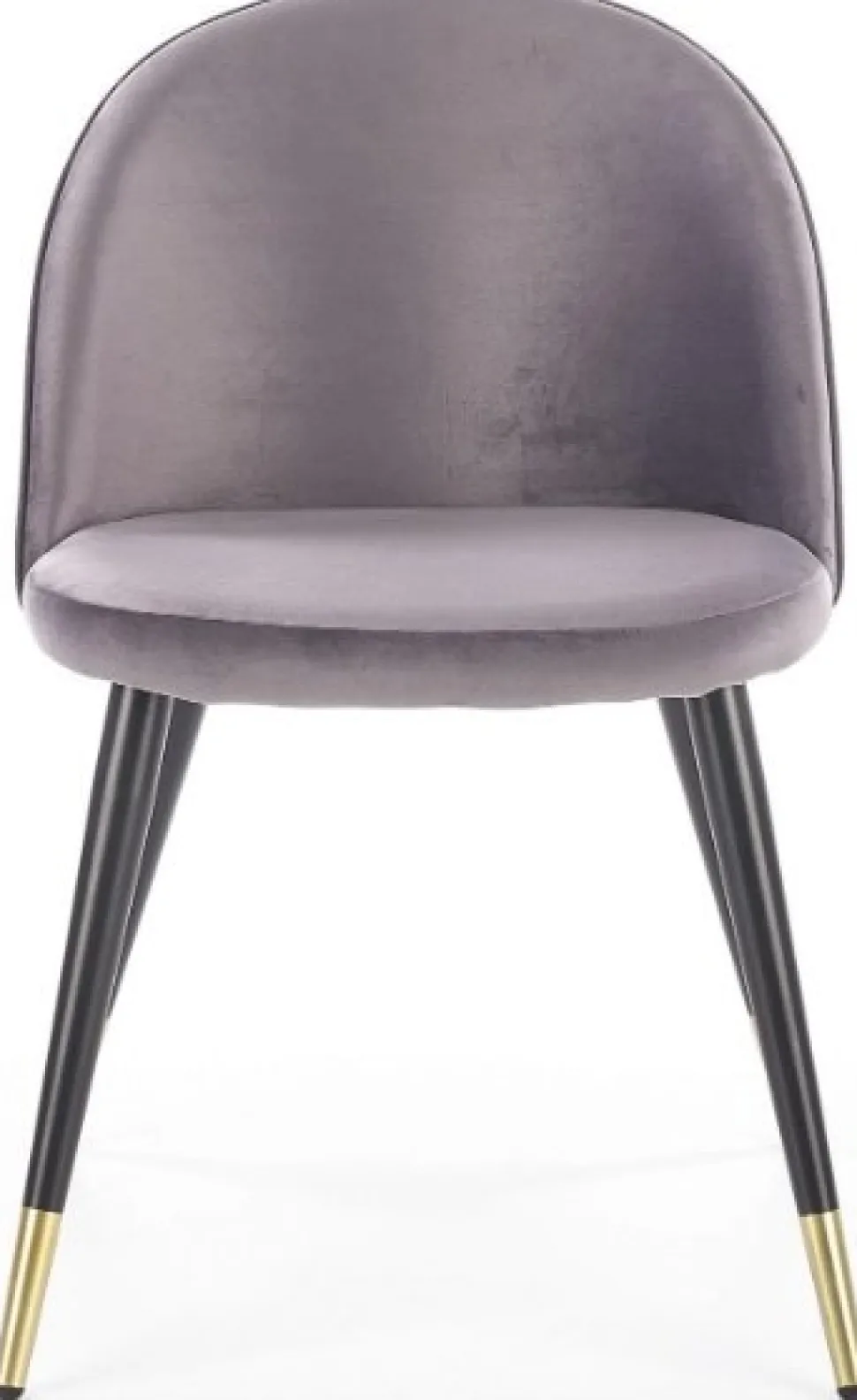 Paulina matstol - Grå (sammet) / Mässing + Fläckborttagare för möbler