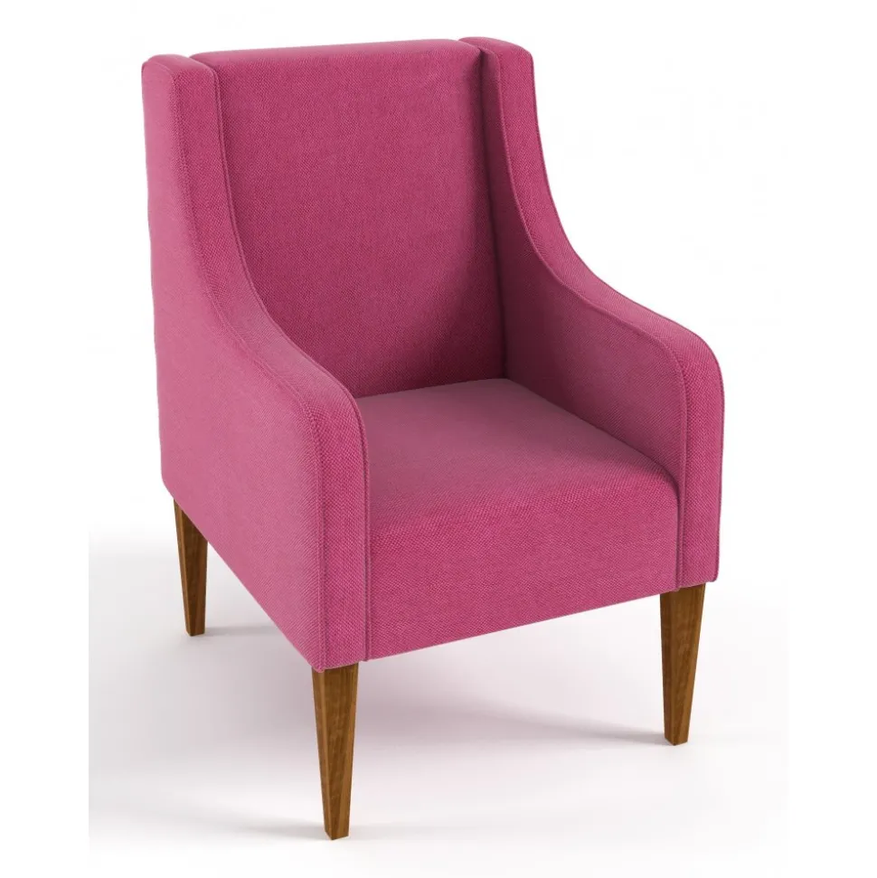 Paulo fåtölj - Ljus mullvad