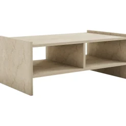 Pera soffbord 90 x 50 cm - Travertin