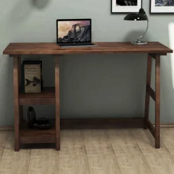 Perla skrivbord 120x51 cm - Valnöt