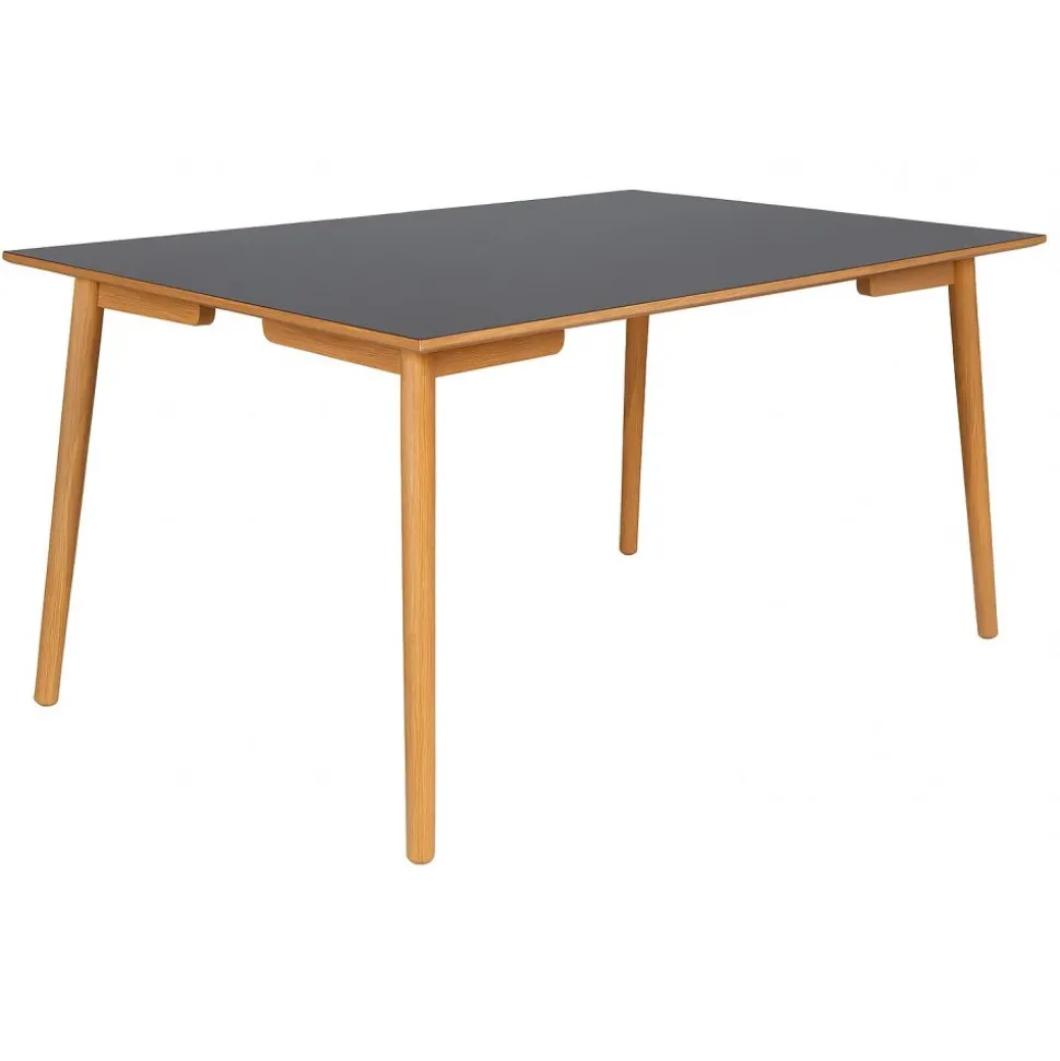 Perstorp matbord 150x90 cm - Svart/Ek