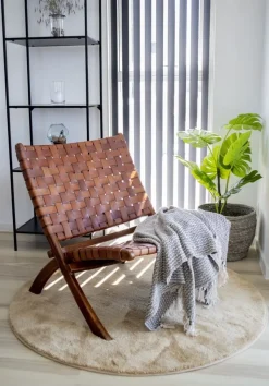 Perugia Fåtölj - Brun/teak