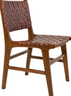 Perugia Matstol - Brun/teak