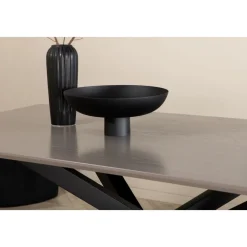 Piazza matbord 180 cm - Grå