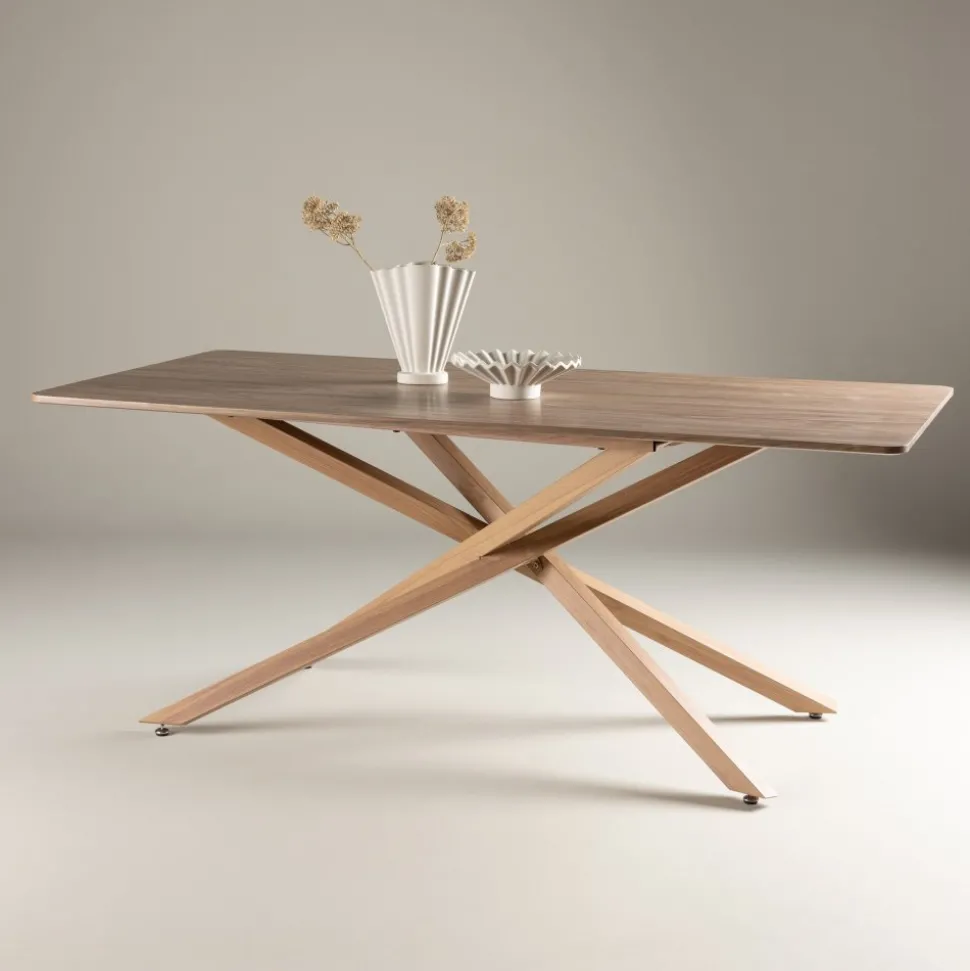 Piazza matbord 180 x 90 cm - Mocca