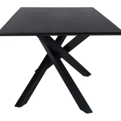 Piazza matbord 180 x 90 cm - Svart