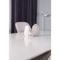 Piazza matbord 180 x 90 cm - Vit/ek-look