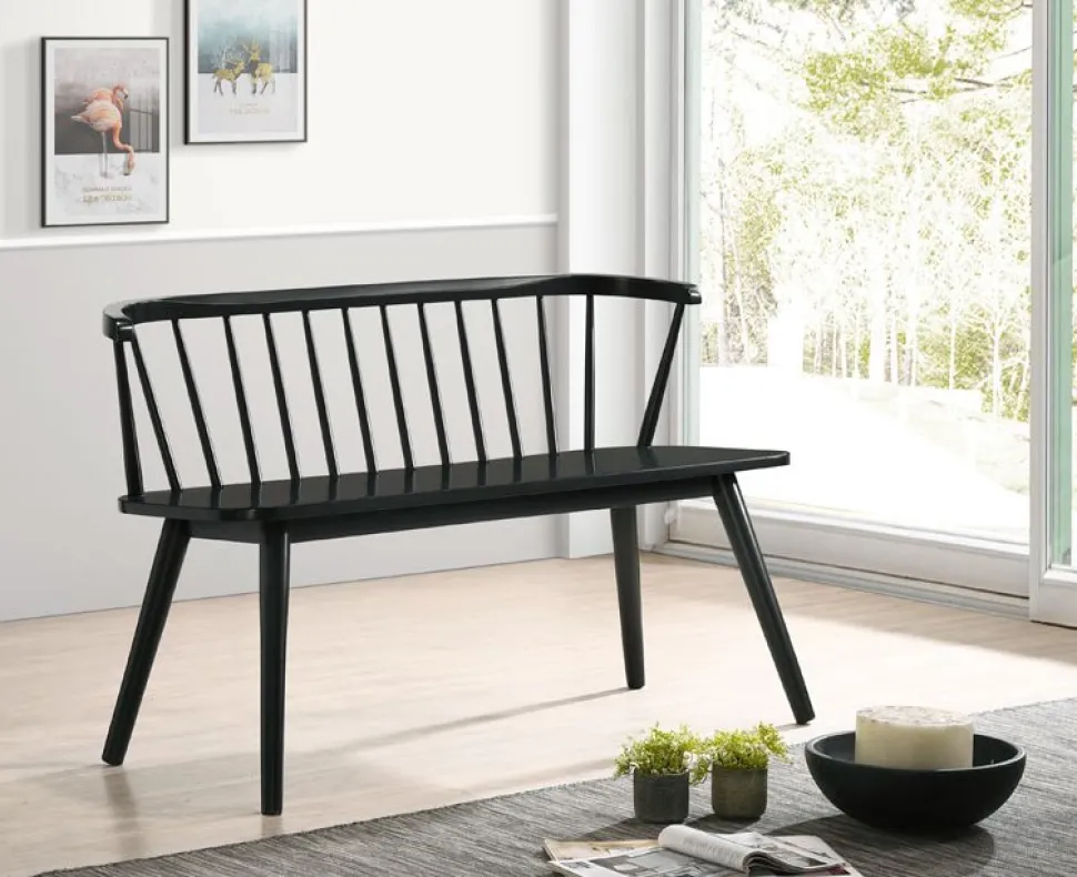 Pinnsoffa svart Bobby