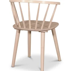 Pinnstol i whitewash - Karmstol Dalsland + Stolsdyna