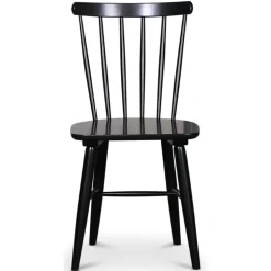 Pinnstol svart klassisk - Emil + Stolsdyna