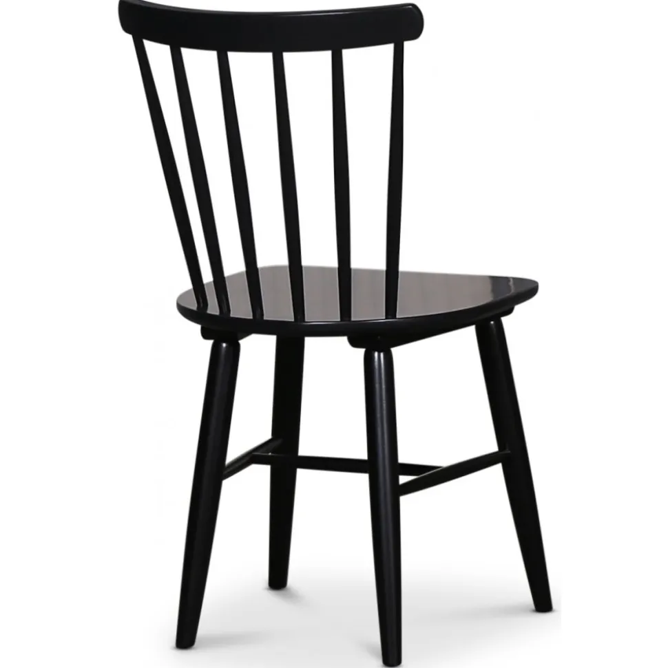 Pinnstol svart klassisk - Emil