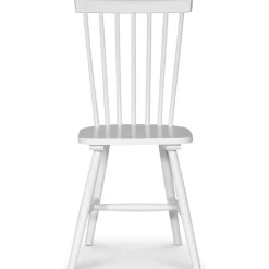 Pinnstol vit - Karl + Stolsdyna