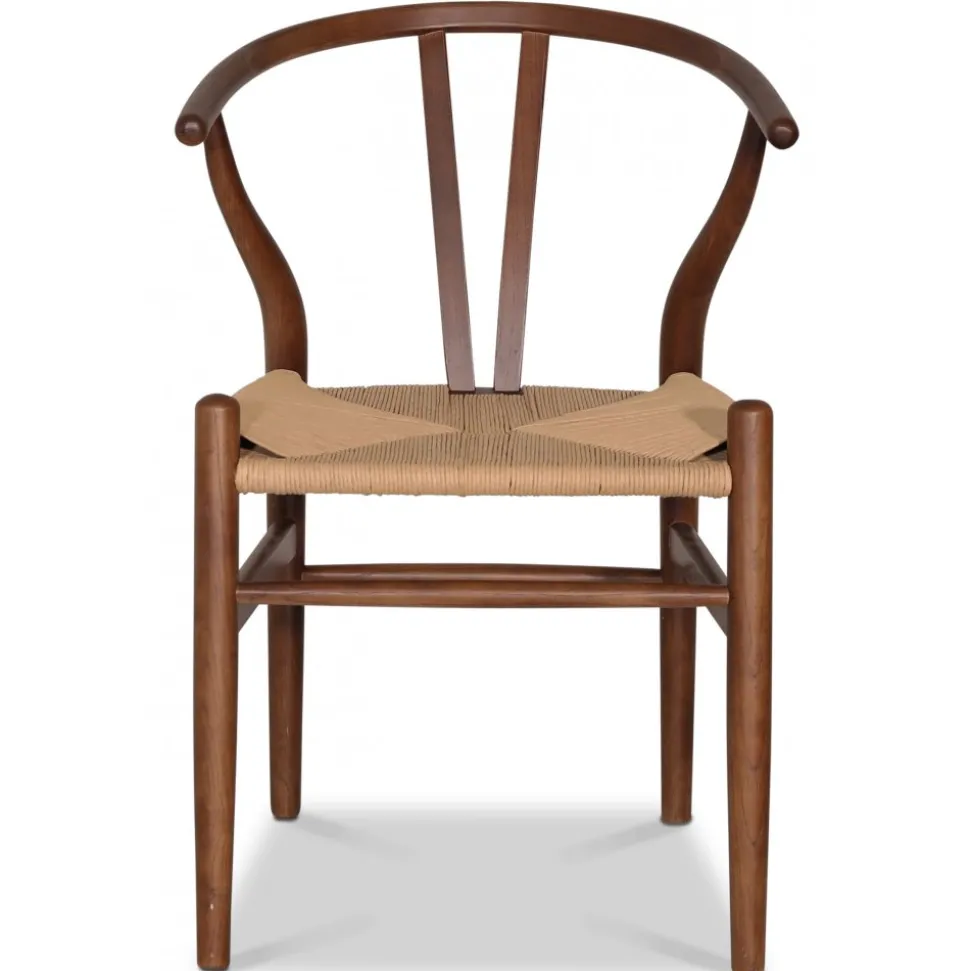 PiPi matgrupp ovalt matbord 240 cm valnöt + 6 st Brandon matstolar - Valnöt + 4.00 x Möbeltassar