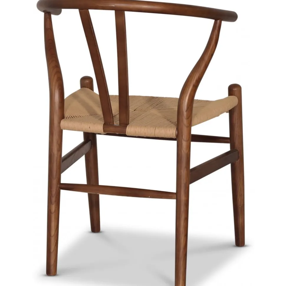 PiPi matgrupp ovalt matbord 240 cm valnöt + 6 st Brandon matstolar - Valnöt + 4.00 x Möbeltassar