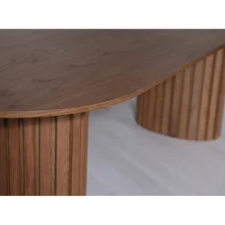 PiPi ovalt matbord 240 cm - Valnöt