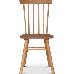 PiPi ovalt matgrupp 240 cm inkl 8 st Orust pinnstol - Oljad ekfanér + 8.00 x Stolsdyna