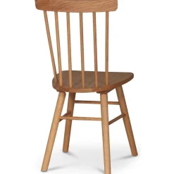 PiPi ovalt matgrupp 240 cm inkl 8 st Orust pinnstol - Oljad ekfanér + 8.00 x Stolsdyna