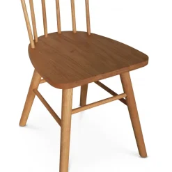 PiPi ovalt matgrupp 240 cm inkl 8 st Orust pinnstol - Oljad ekfanér + 8.00 x Stolsdyna