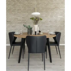 Pisa matstol - Svart