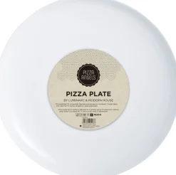 Pizzatallrik Pizza angels - Vit